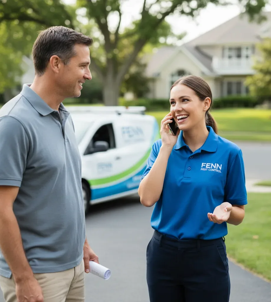 Fenn Pest Control customer support in Irvington